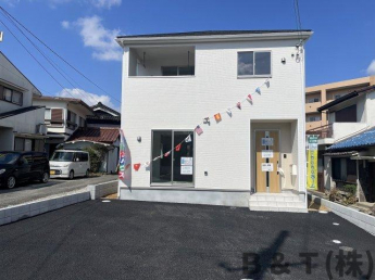 駐車場に車を止められます