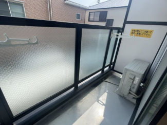 陽当たり良好なバルコニーです
