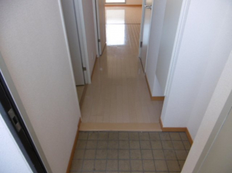 きれいな玄関です