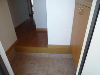 ゆったりとした玄関です