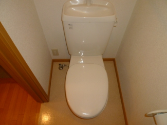 ゆったりとした空間のトイレです