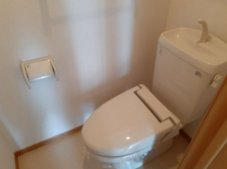トイレもきれいです