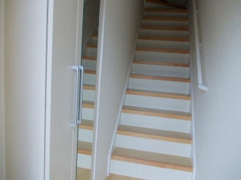 シンプルで使いやすい玄関です