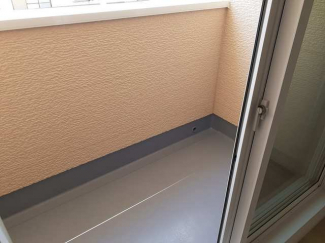 陽当たり良好なバルコニーです