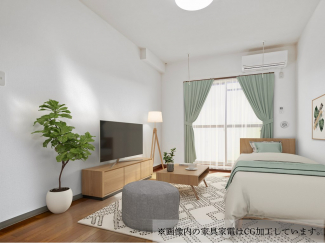 画像はCG加工をしております。406号室を使用