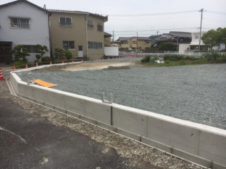 造成工事中の画像です。