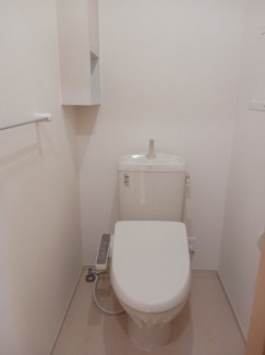 トイレもきれいです