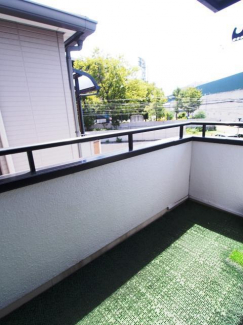 広々としたバルコニーです