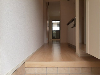 きれいな玄関です