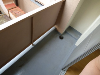 落ち着いた時間を過ごせるバルコニーです