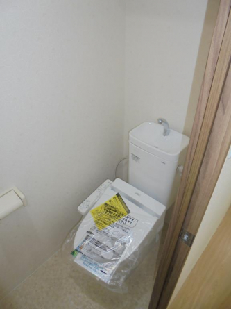 ゆったりとした空間のトイレです