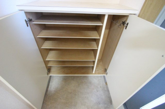 大きなスペースがあり、収納には困りません