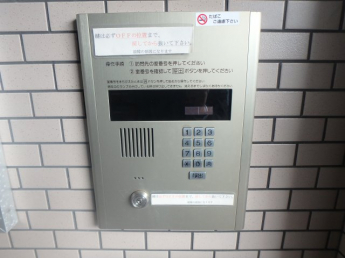 オートロックつきです