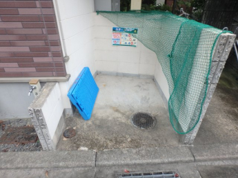 ゴミステーションです