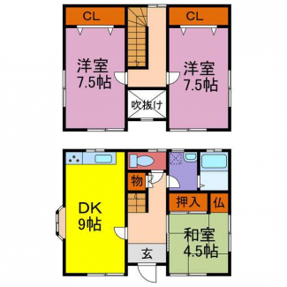 神崎郡市川町小室の中古一戸建ての画像