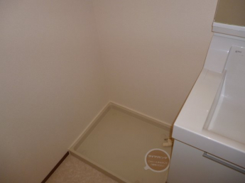 洗濯機置場です。