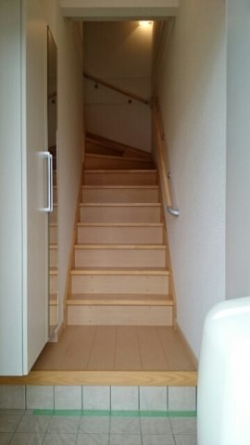毎日通る玄関はこちらです