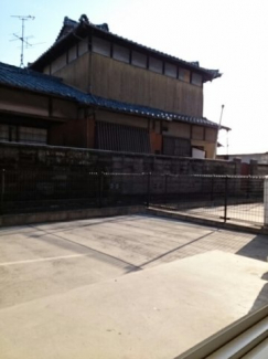 お庭が付いています