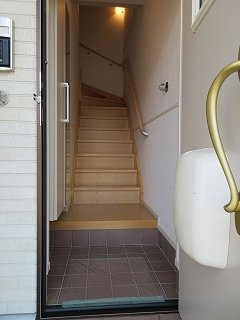 きれいな玄関です