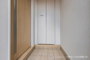 ゆったりとした玄関です