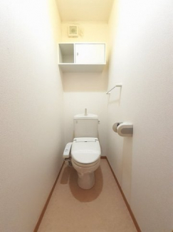 トイレもきれいです