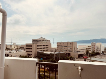 海や明石海峡大橋一望！！