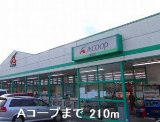 Ａコープまで210m