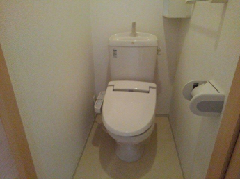 落ち着いたトイレです