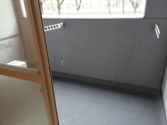陽当たり良好なバルコニーです