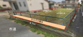 南あわじ市湊の売地の画像
