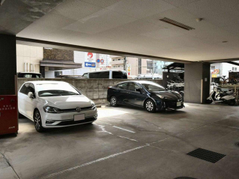 平面駐車場部分