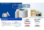 制震テープは、高層ビルの制振装置に用いられる粘弾性体を住宅用に加工したテープで、防災科学技術研究所、東京大学、清水建設の共同研究により開発されました。