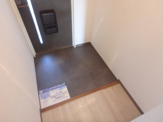 ゆったりとした玄関です