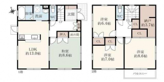宝塚市桜ガ丘戸建の画像