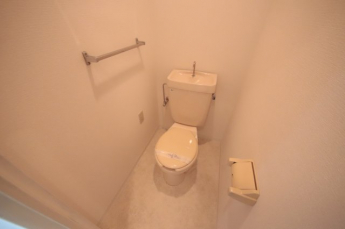 コンパクトで使いやすいトイレです