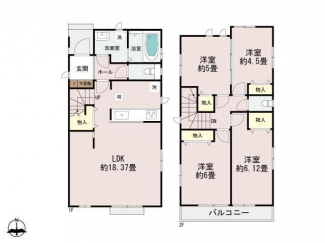 ２号棟間取図