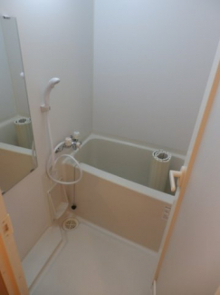 日々の疲れを癒すお風呂付です