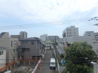 バルコニーからの景色です