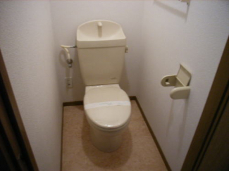 トイレもきれいです