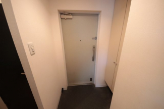 落ち着いた玄関です