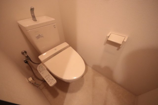 コンパクトで使いやすいトイレです