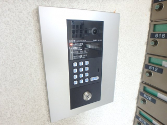 オートロックつきです