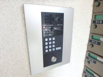 オートロックつきです