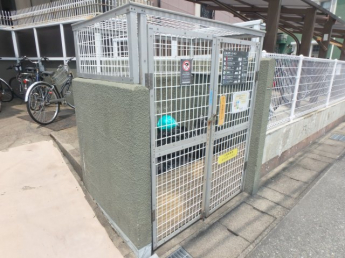 ゴミステーションです