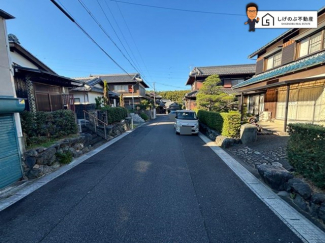 前面道路です。