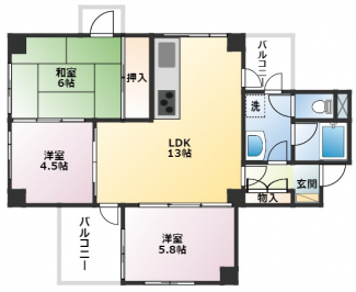 【間取り】