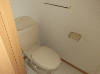 トイレもきれいです