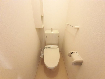 トイレもきれいです