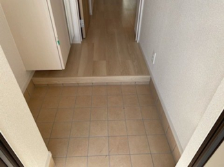 きれいな玄関です