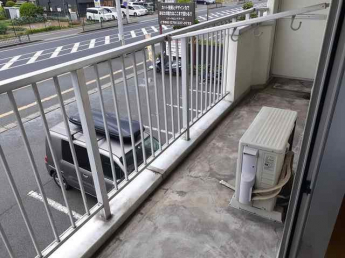 広々としたバルコニーです